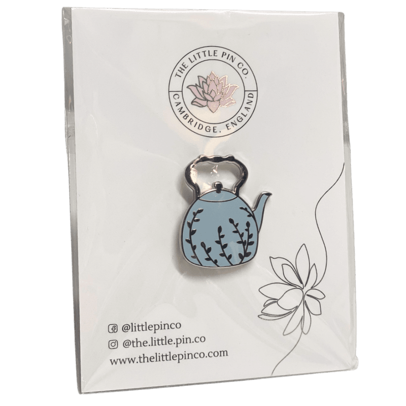 Kettle Teapot Enamel Pin