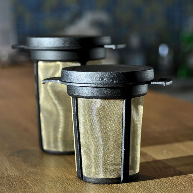 Tefilter kopp i rustfritt stål 