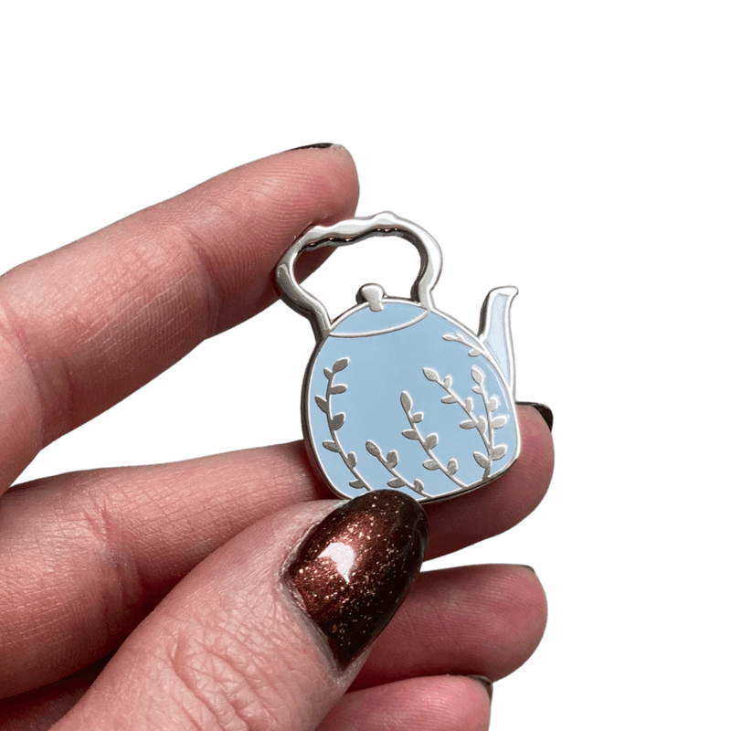 Kettle Teapot Enamel Pin